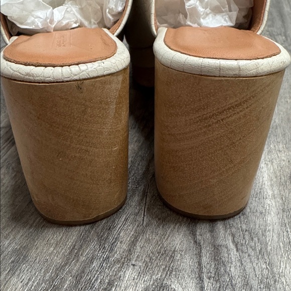 Rachel Comey Bone Croc Print Leather Clogs Size 11 - Picture 8 of 8